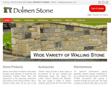 Tablet Screenshot of dolmenstone.com